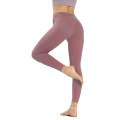 High quality Plus Size Nylon Breathable Solid High Waist yoga pants for women